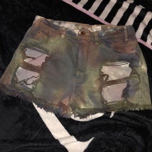 Urban outfitter exclusive recycled edition shorts